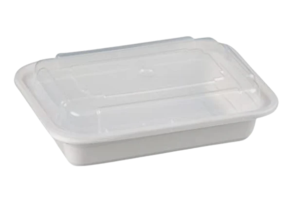 Wholesale 24 oz Rectangular Microwave Containers with Lids – Bulk (150/Case) — bulk restaurant supply Saint John NB