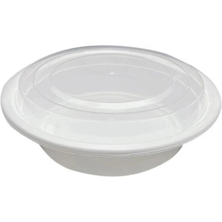 Wholesale 32 oz Deep Round Food Containers with Lids – Wholesale — bulk restaurant supply Saint John NB