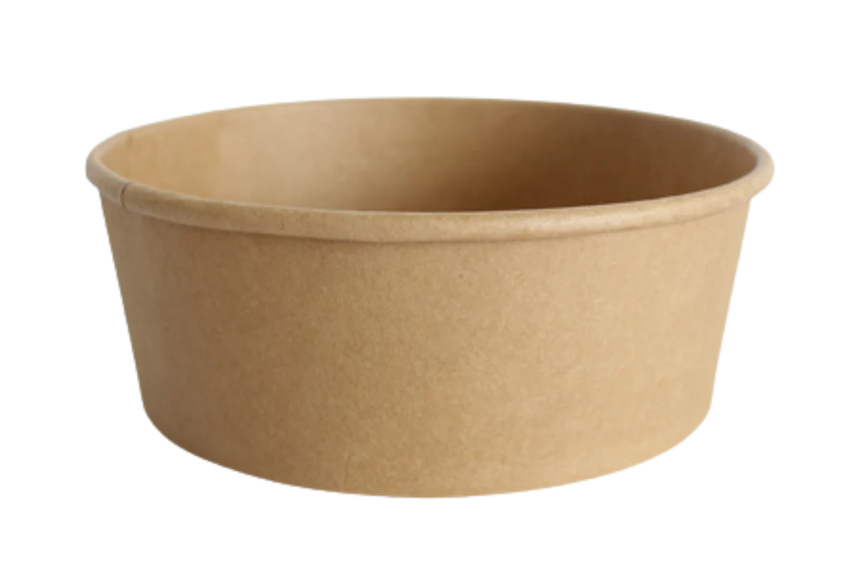Wholesale 52 oz Kraft Salad Bowl – Compostable Bulk (Case) — bulk restaurant supply Saint John NB