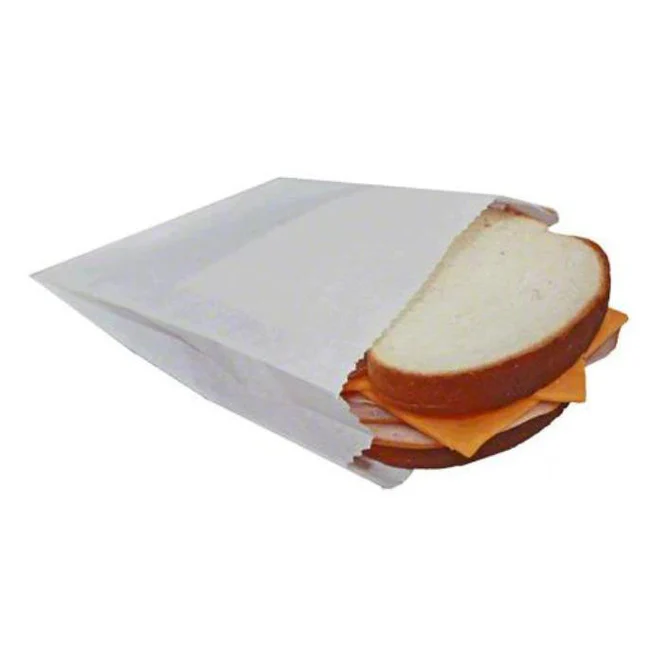 Wholesale White Paper Sandwich Bags – Bulk Pack (1000/Case) — bulk restaurant supply Saint John NB