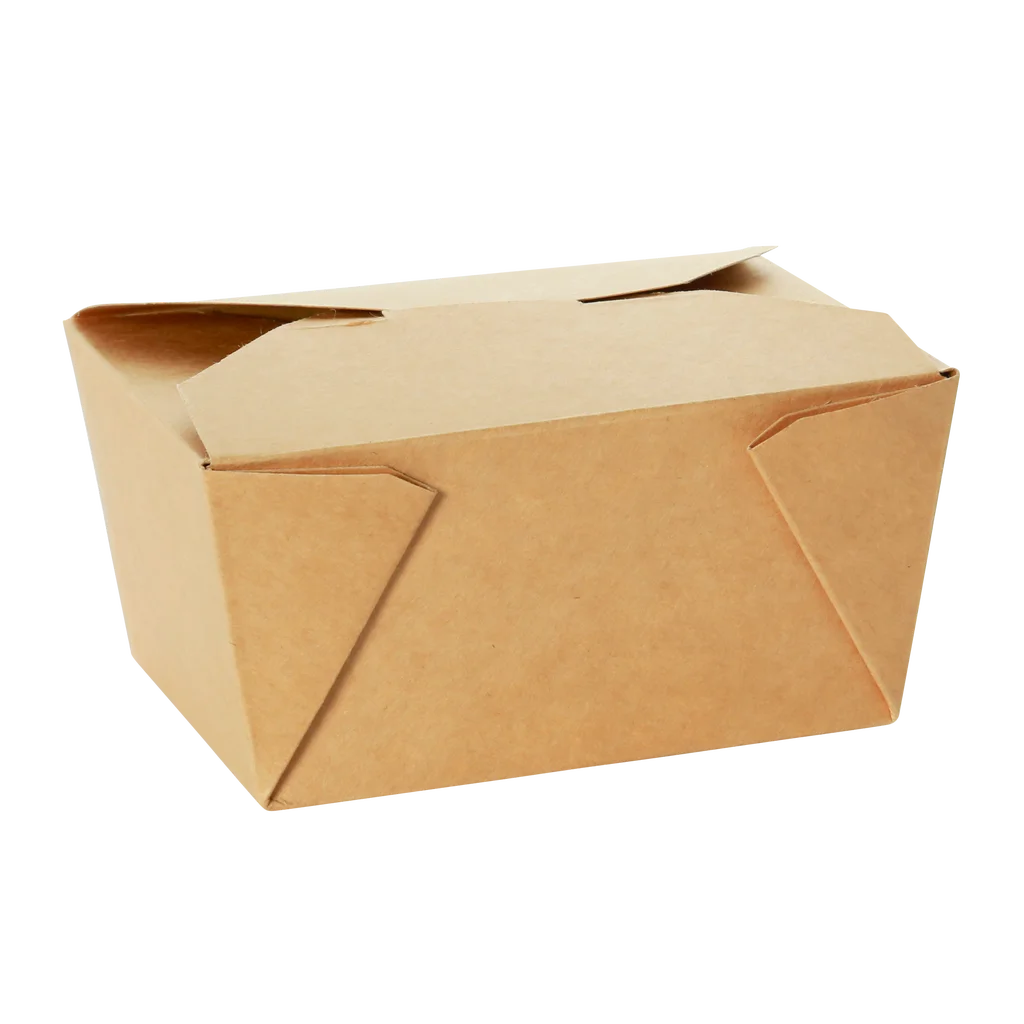 Wholesale Kraft Folding Takeout Boxes #1 – Small Bulk — bulk restaurant supply Saint John NB