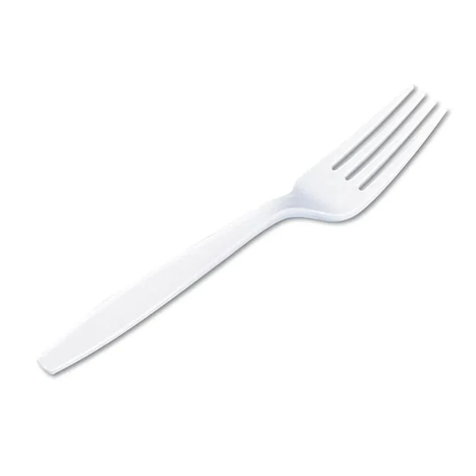 Wholesale Medium Weight White Plastic Forks – Bulk (1000/Case) — bulk restaurant supply Saint John NB
